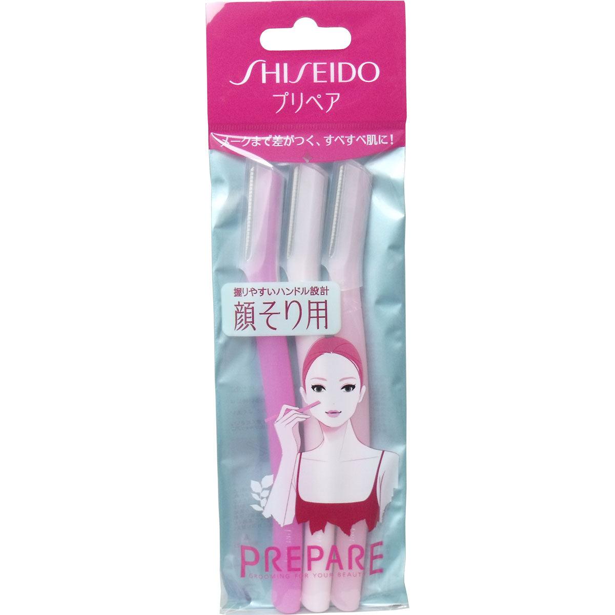 Shiseido Prepare Facial Razor L 3 Razors