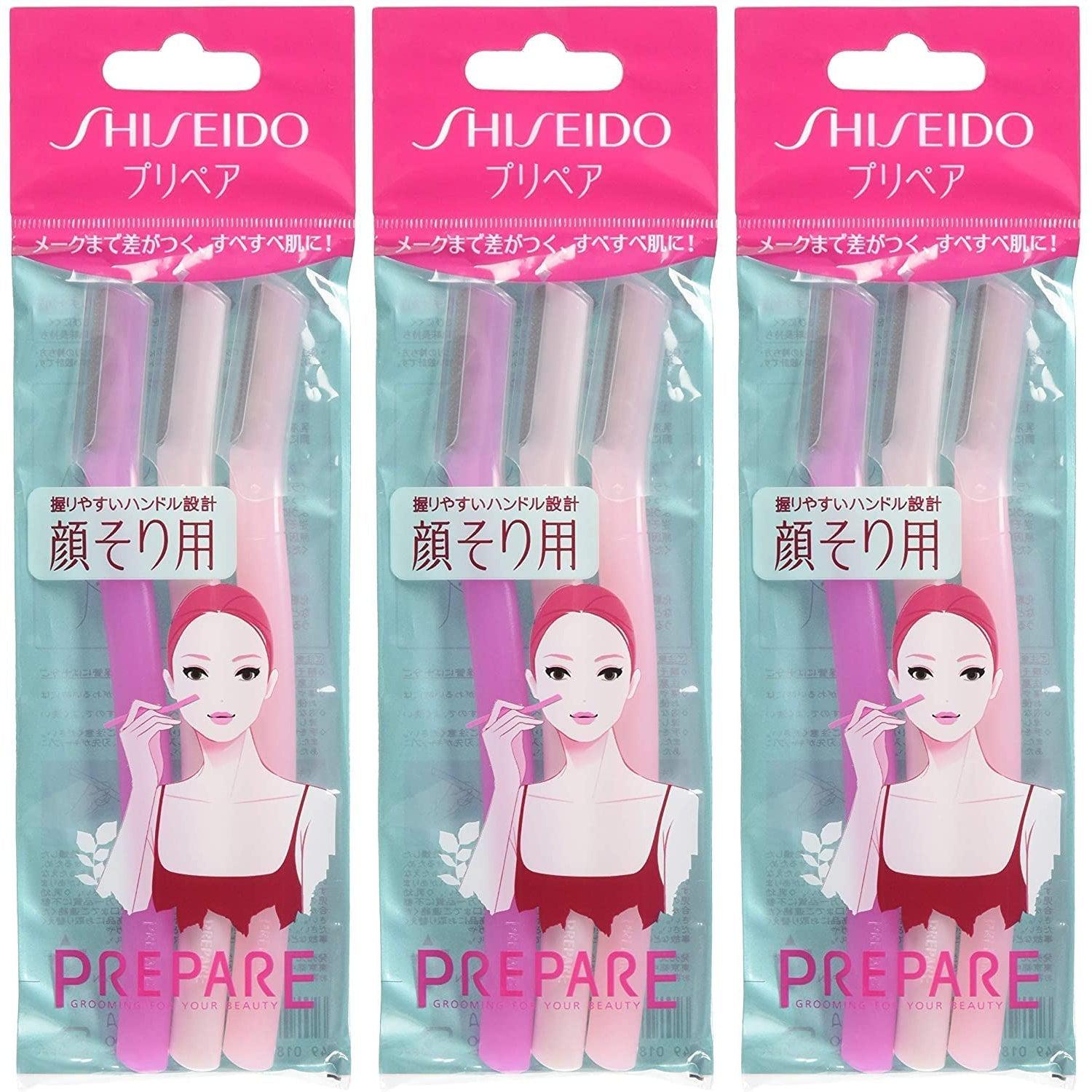 Shiseido Prepare Facial Razor L (Set of 9)