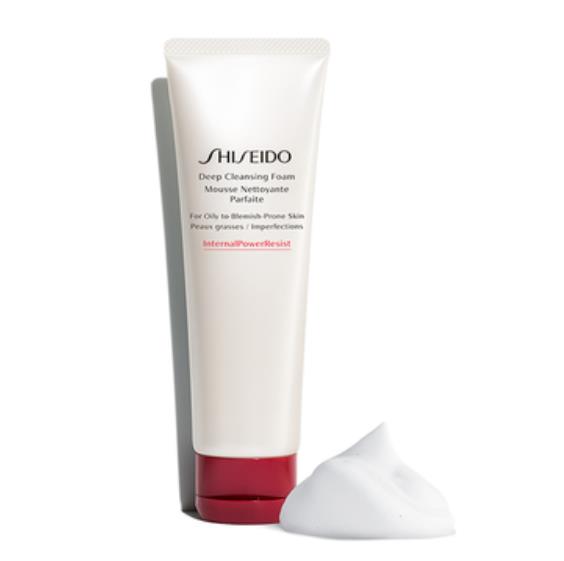 Shiseido Deep Cleansing Foam For Oil To Blemish-Prone Skin 125g - Japanese Cleansing Foam