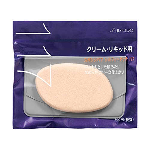 Shiseido Japan Sponge Puff Sylphy Touch For Liquid/Cream 117