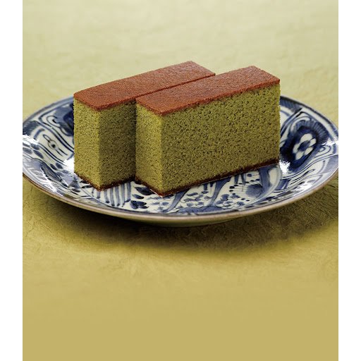 Shooken Nagasaki Matcha Flavor Castella Sponge Cake 1 Piece