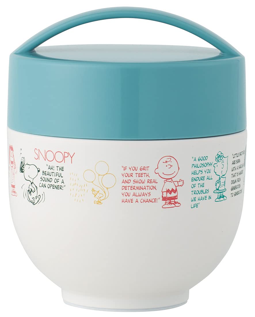 Skater Bento Box Bowl Lunch Jar 540Ml Japan Anti-Bacterial Insulated Snoopy Awesome