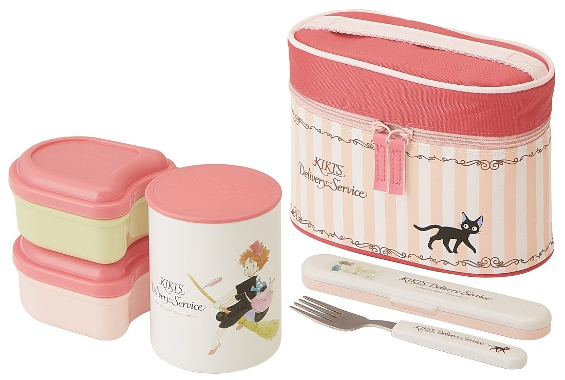 Skater Japan Thermal Lunch Box Jar Kiki'S Delivery Service Watercolor Ghibli 560Ml