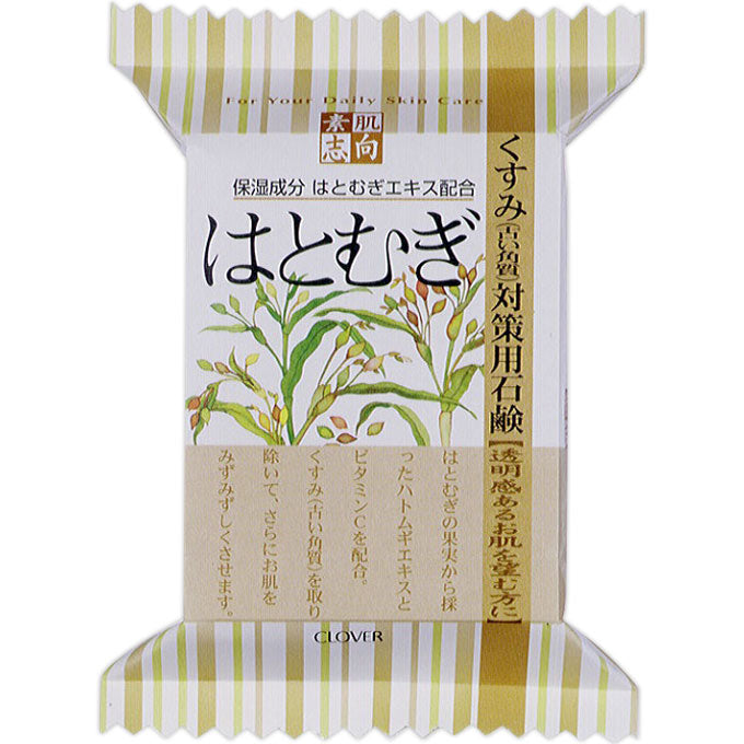 Clover Corporation Bare Skin-Oriented Hatomugi Csn-25Ha - Moisturizing Facial Soap