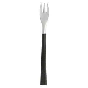 Nihon Yoshokki Japan Sori Yanagi Black Handle Pastry Fork 12.7Cm - YOYO JAPAN