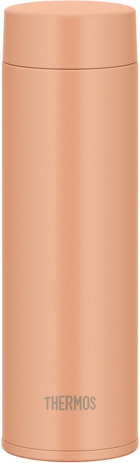 Thermos Joq-480 Por Vacuum Insulated Portable Water Bottle 480ml - Stainless Steel Lightweight Integrated Spout Dishwasher Safe - Pale Orange