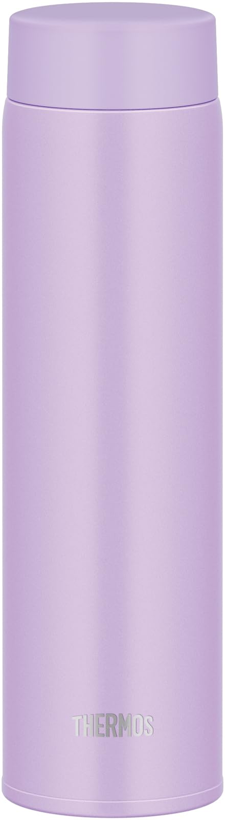 Thermos JOQ-600 LV Vacuum Insulated 600ml Water Bottle Lavender Lightweight Stainless Steel Dishwasher Safe