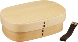 Ruozhao Japan Magewappa One-Step Lunch Box Natural Fh09 Square Length - YOYO JAPAN