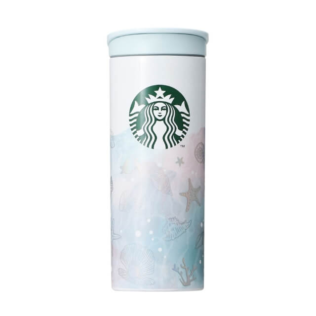 Stainless Steel Bottle Shiny Beach 355ml - Japanese Starbucks