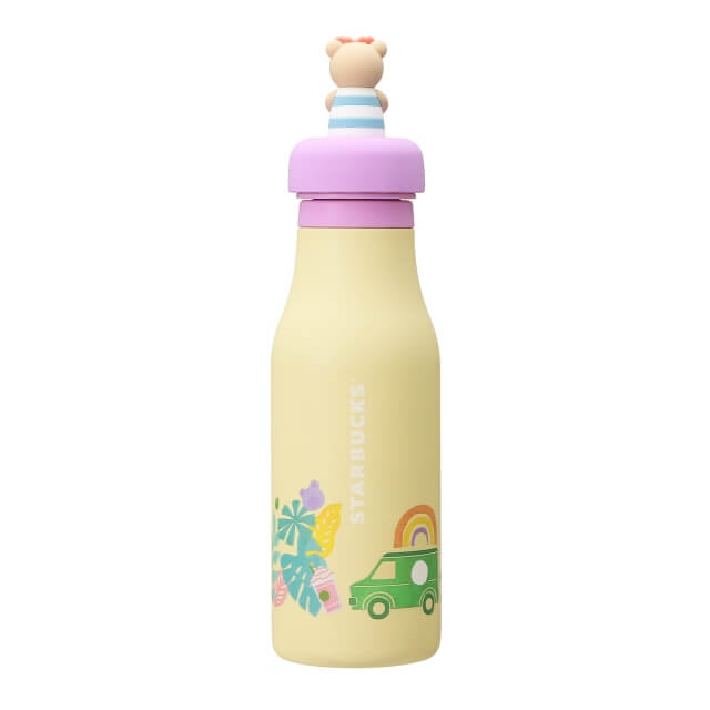 Starbucks Stainless Logo Bottle Bearista 473ml - Starbucks Cute Bottles Must Have In Japan