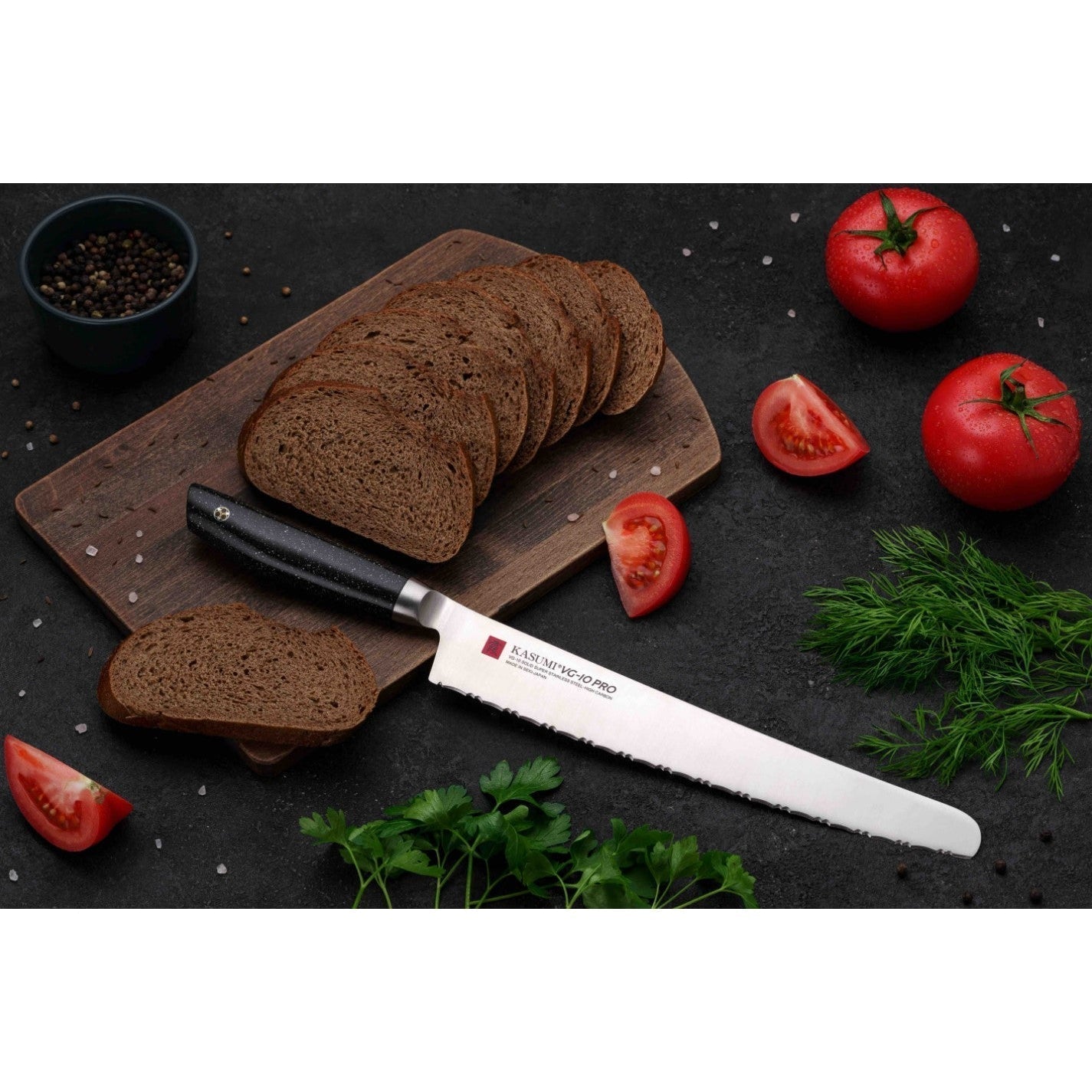 Sumikama Kasumi VG-10 Pro Bread Knife 250mm 56025