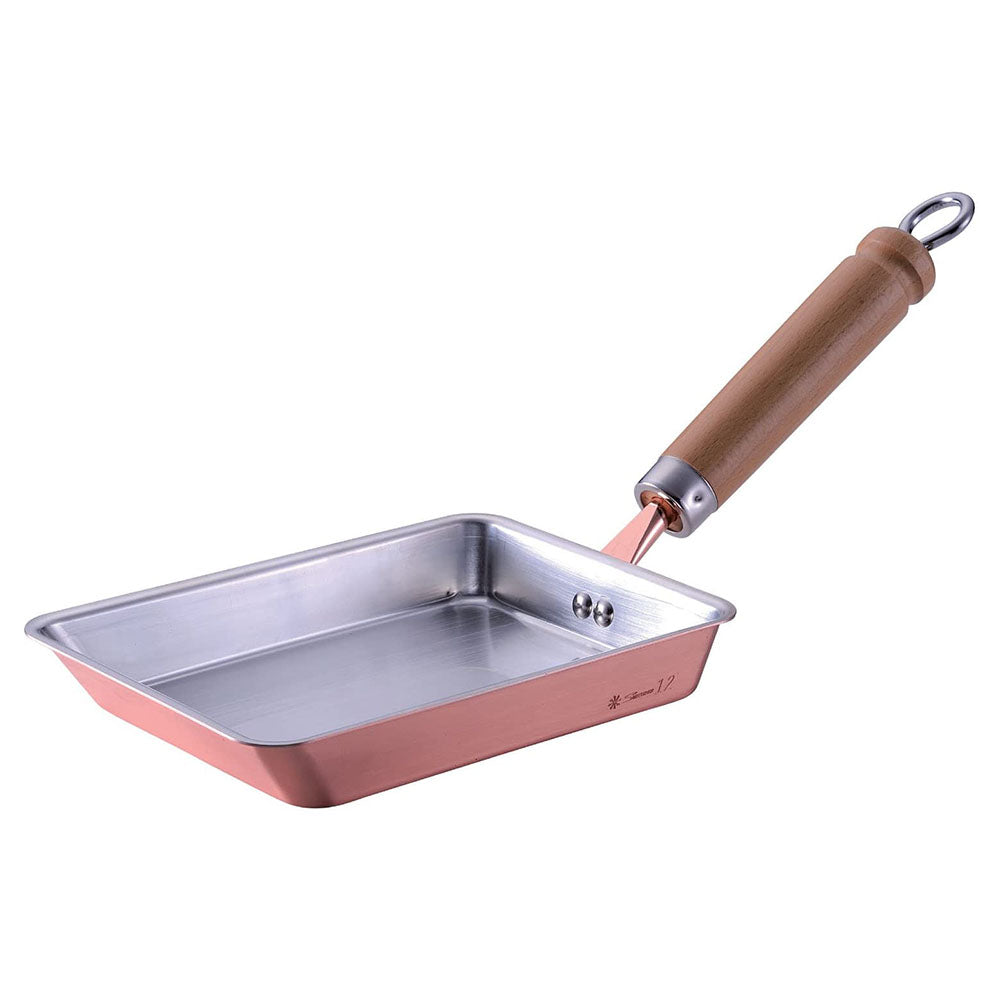 Tanabe Copper Tamagoyaki Omelette Pan 12cm