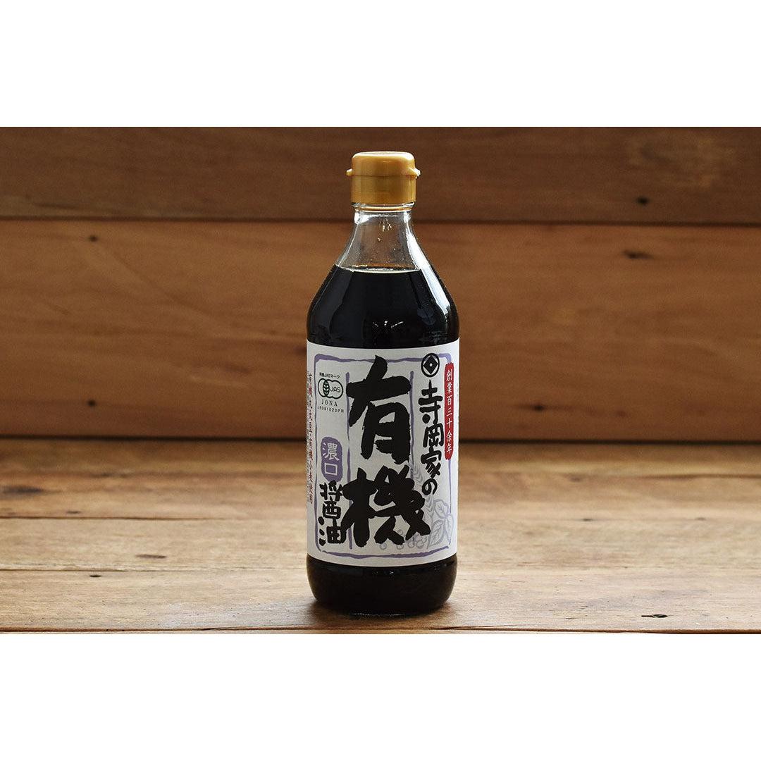 Teraoka Koikuchi Shoyu Organic Japanese Dark Soy Sauce 500ml