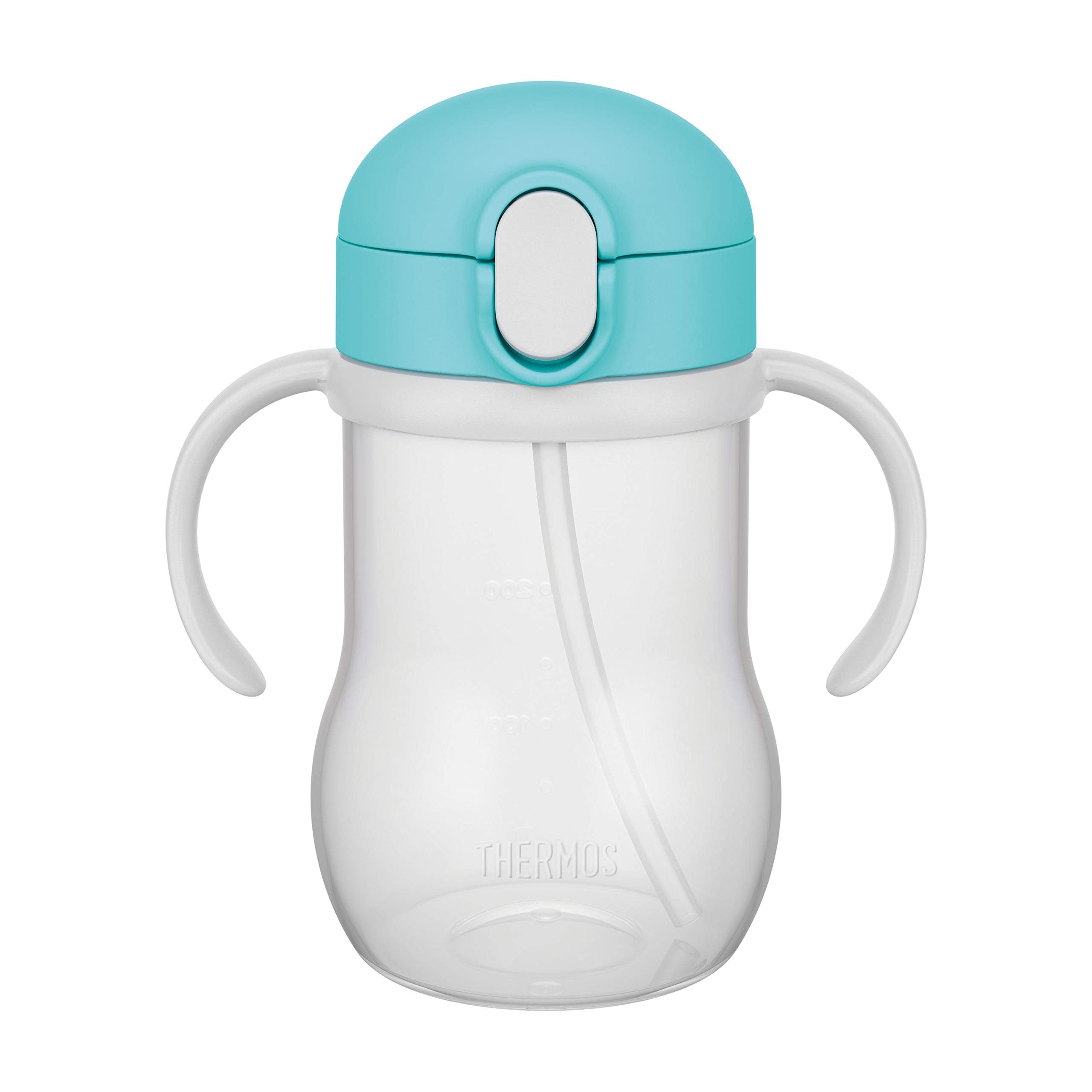 Thermos 350ml Leak-Proof Baby Straw Mug in Mint Blue