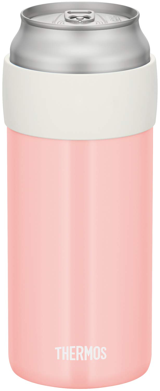 Thermos 500ml Cool Can Holder in Coral Pink - Thermos JCB-500 CP