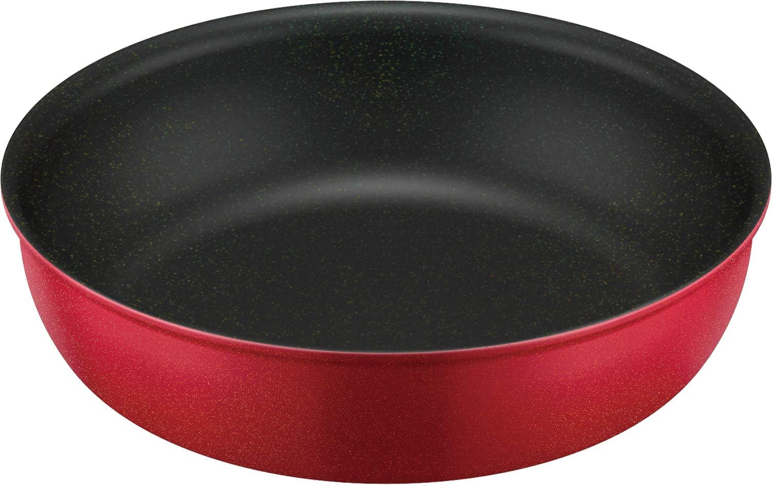 Thermos 20cm Red Durable Frying Pan with Detachable Handle - IH Compatible