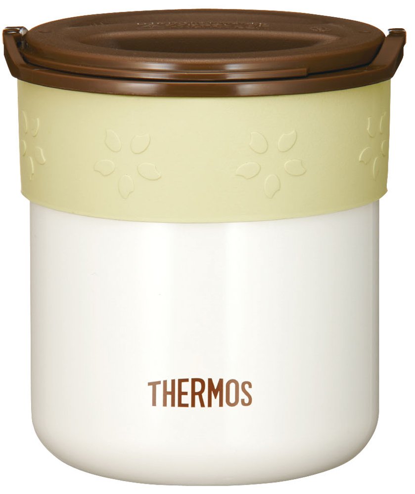 Thermos Insulated 0.6 Cup Rice Container in Ivory - Jbp-250 Model