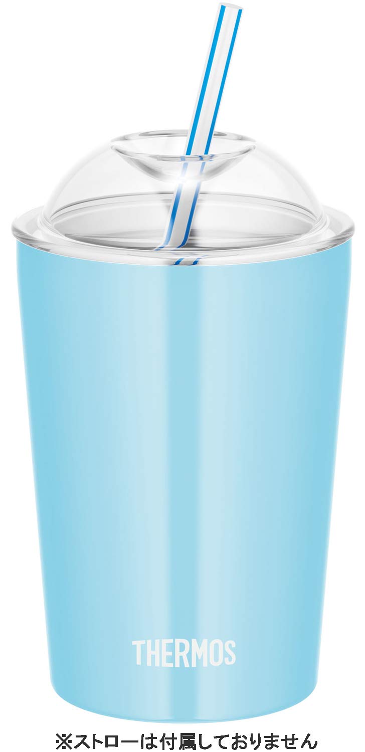 Thermos 300Ml Insulated Straw Cup in Light Blue - Jdj-300 Lb