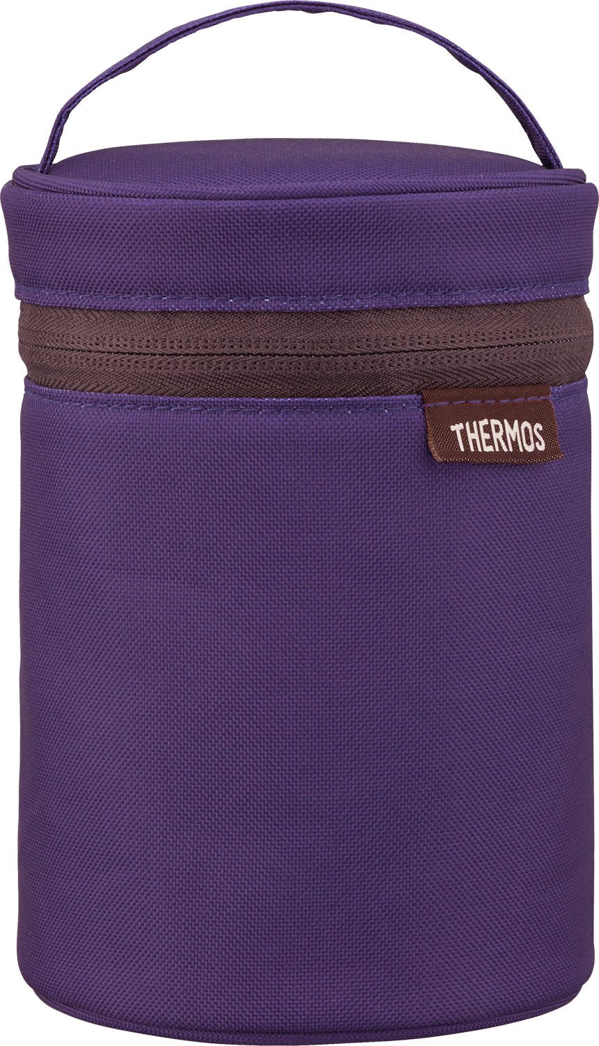 Thermos Dark Purple Lunch Bag - Soup Jar Pouch compatible with Jbq Jbu Jbi-380 Jbj Jbm Rec-003 Dk-P