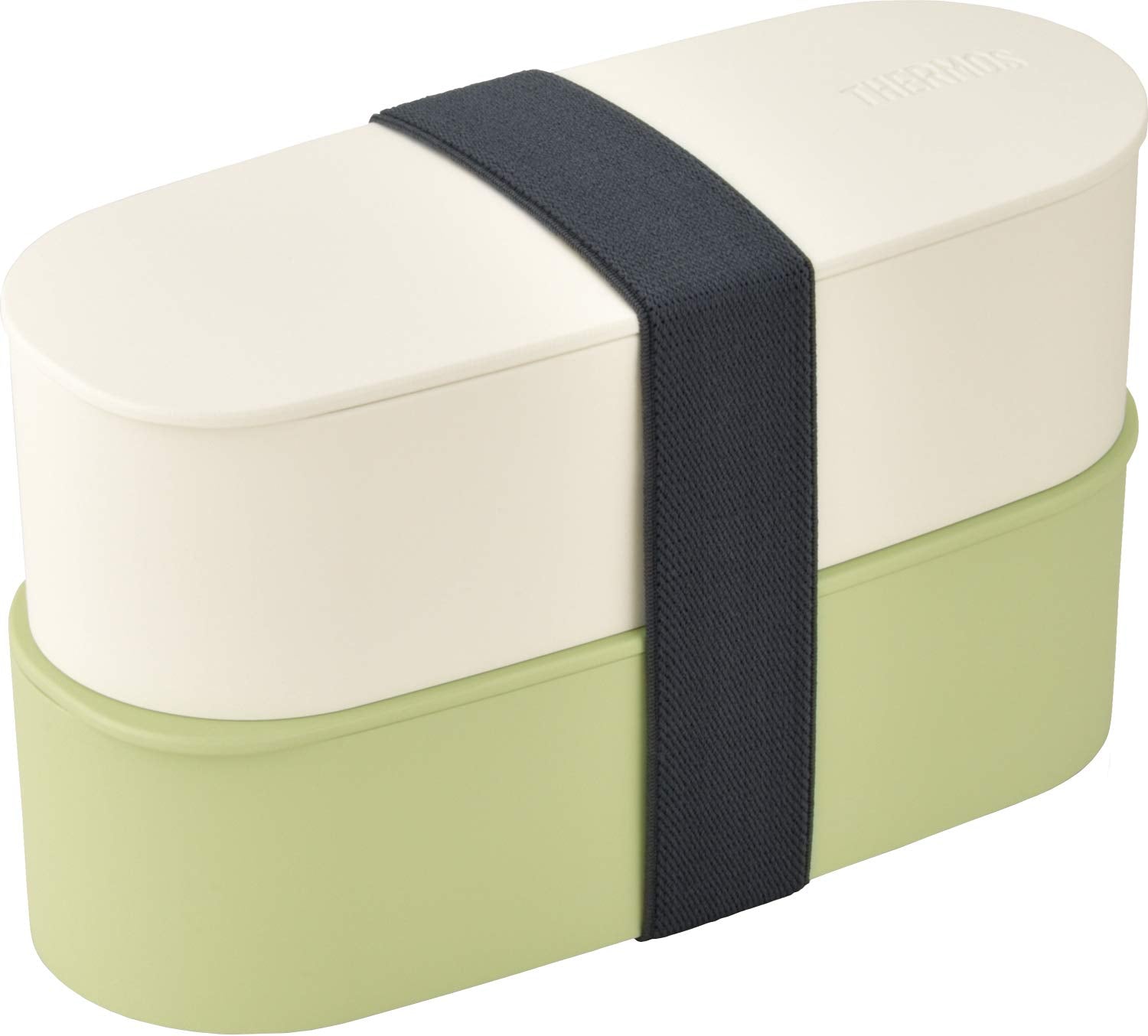 Thermos 2 Tier Fresh Lunch Box 600ml in Light Green - Model DJT-600W LTG