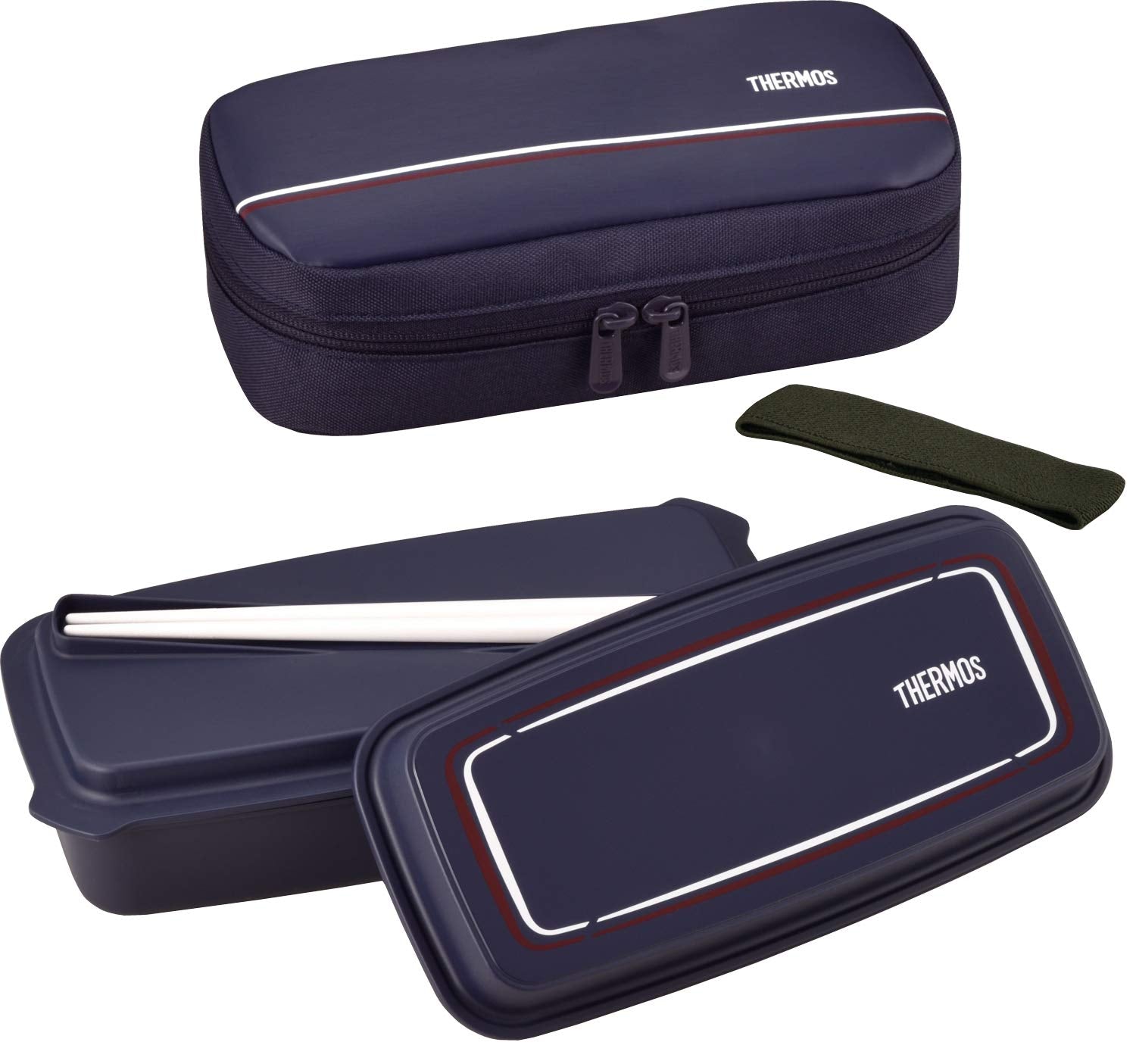 Thermos Fresh 600 ml Navy Lunch Box - Durable Compact Easy to Clean