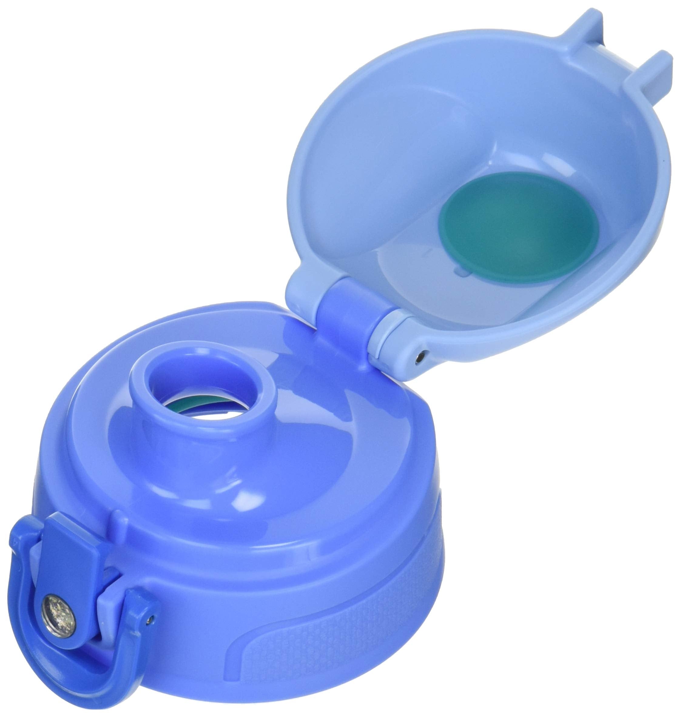 Thermos 2-Way Bottle Cap Replacement Unit with Lid and Seal Gaskets in Blue