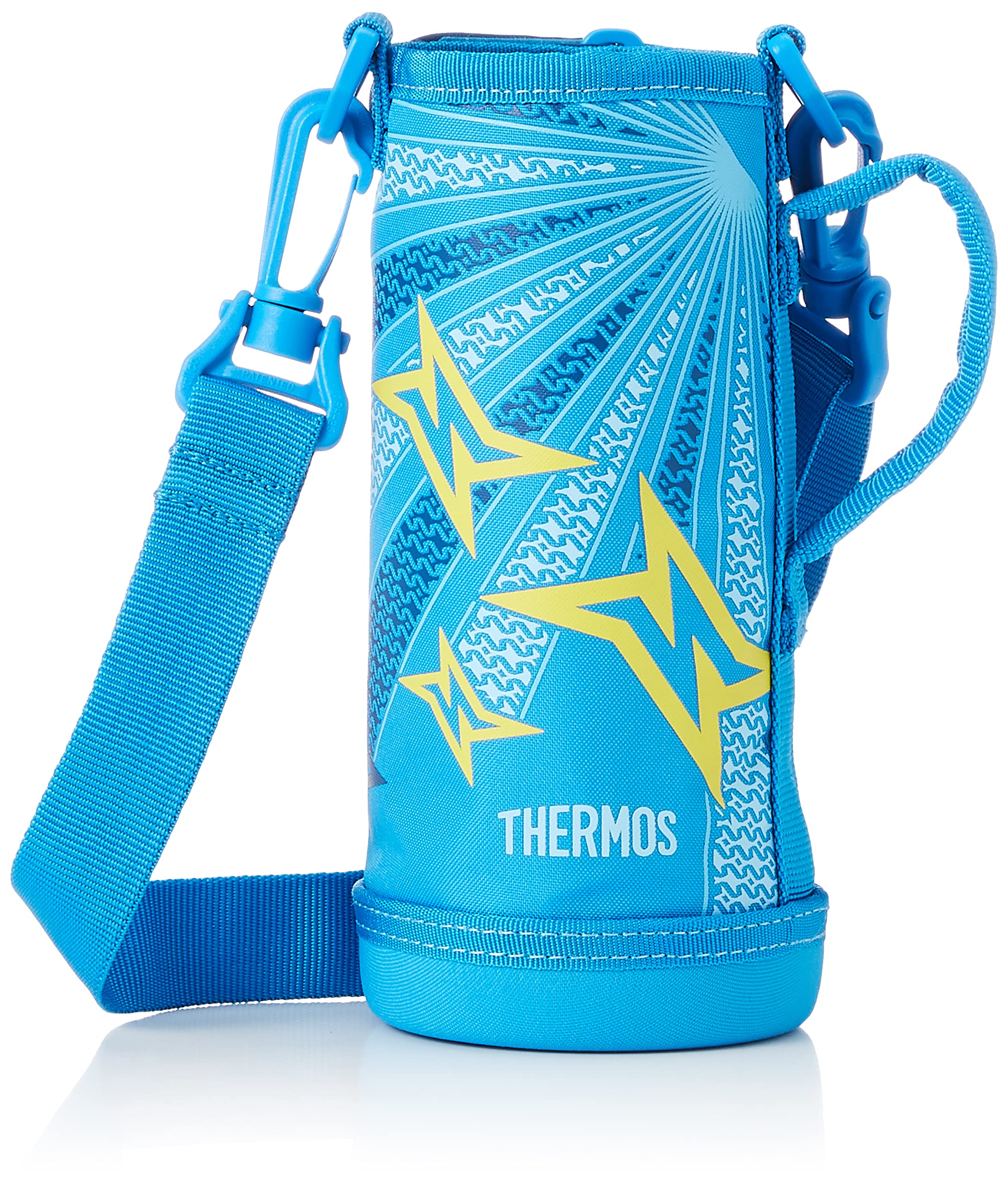 Thermos 2-Way Bottle Fho-800Wf Handy Pouch Blue Yellow with Replacement Parts