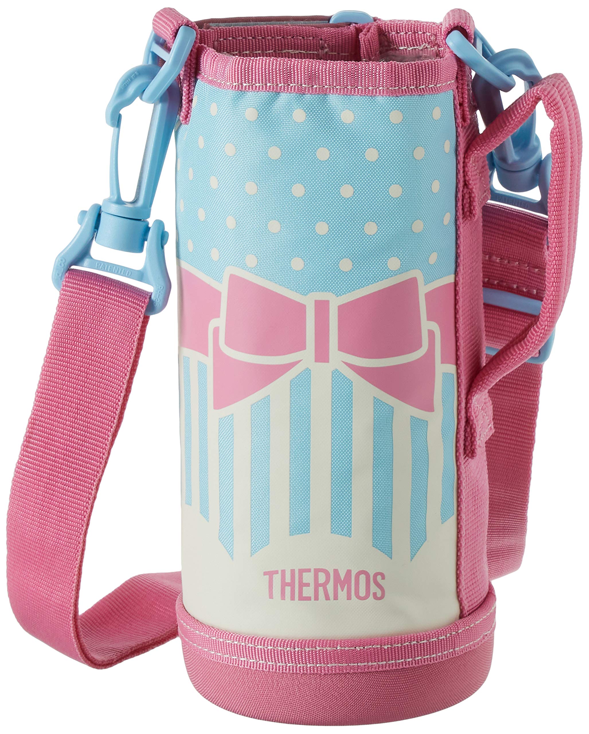 Thermos 2-Way Replacement Parts for Fho-800Wf Bottle with Handy Pouch Pink Ribbon