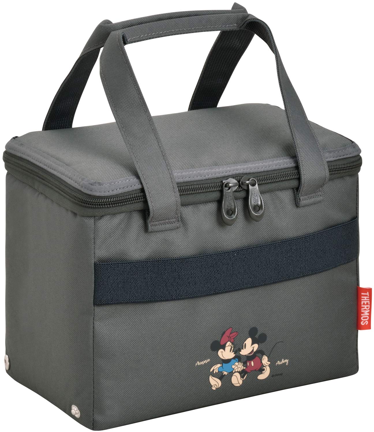 Thermos Mickey and Minnie Soft Cooler 5L Gray Rez-005Ds - Compact and Durable