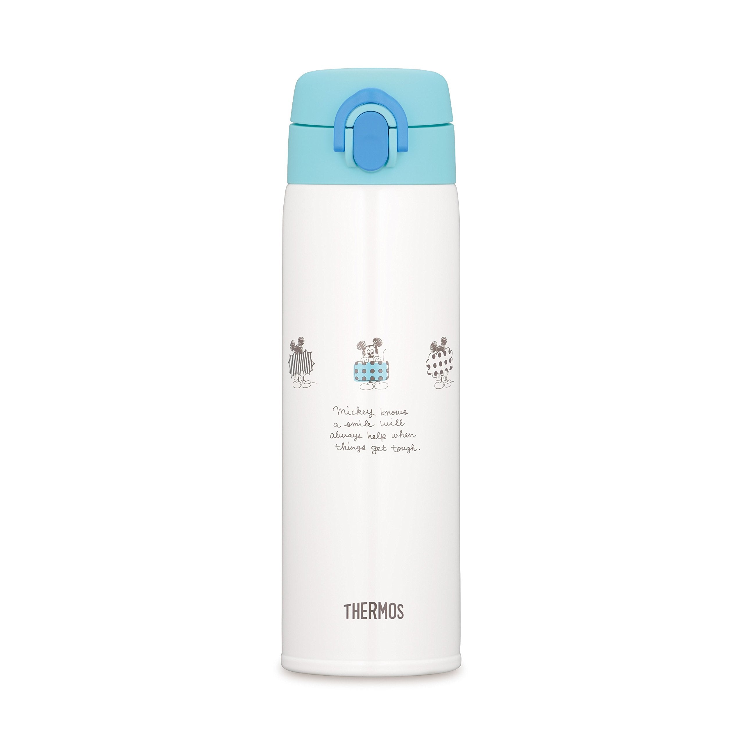 Thermos Jnx-500Ds Light Blue Stainless Steel Bottle for Formula Preparation