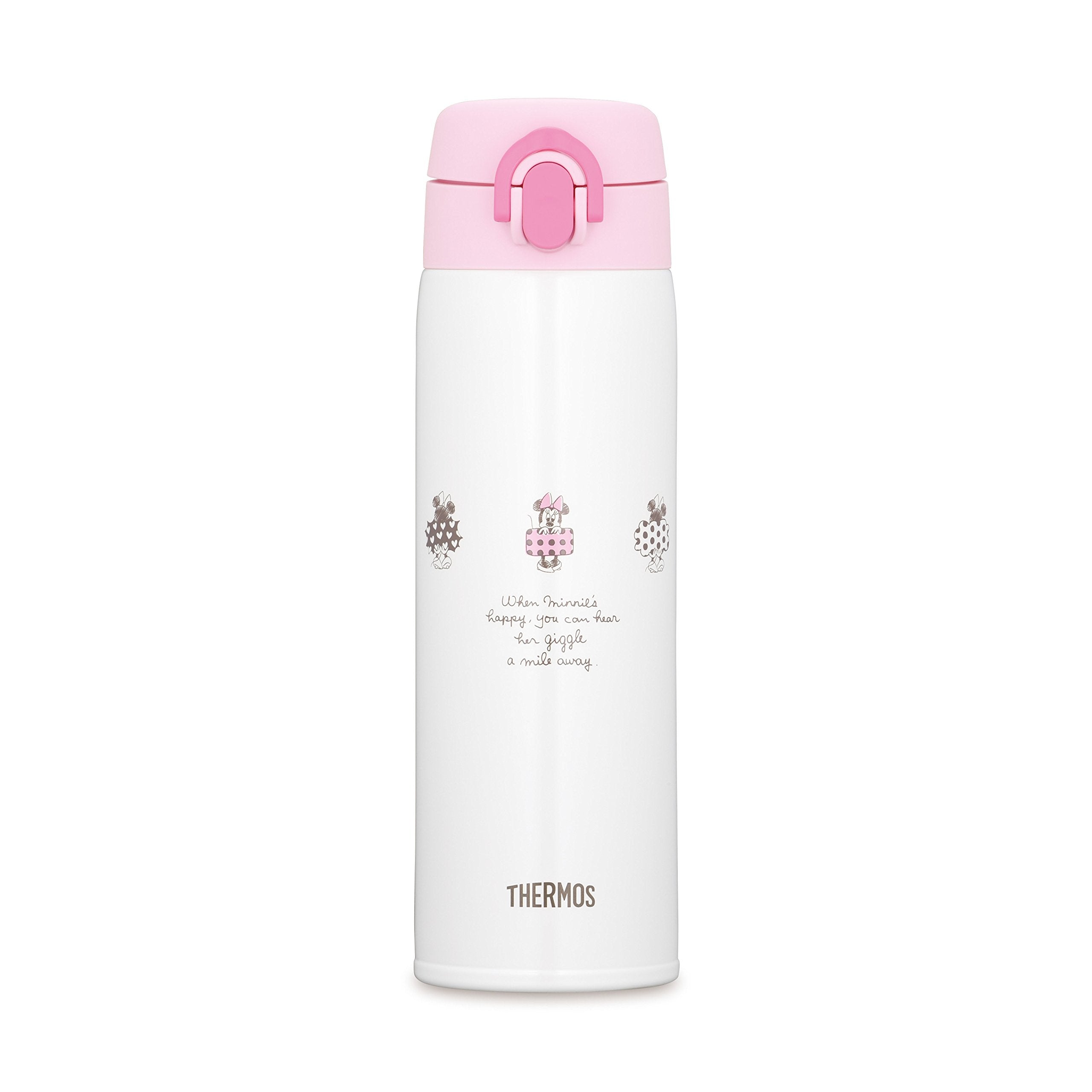 Thermos Jnx-500Ds Light Pink Stainless Steel Bottle for Formula Prep