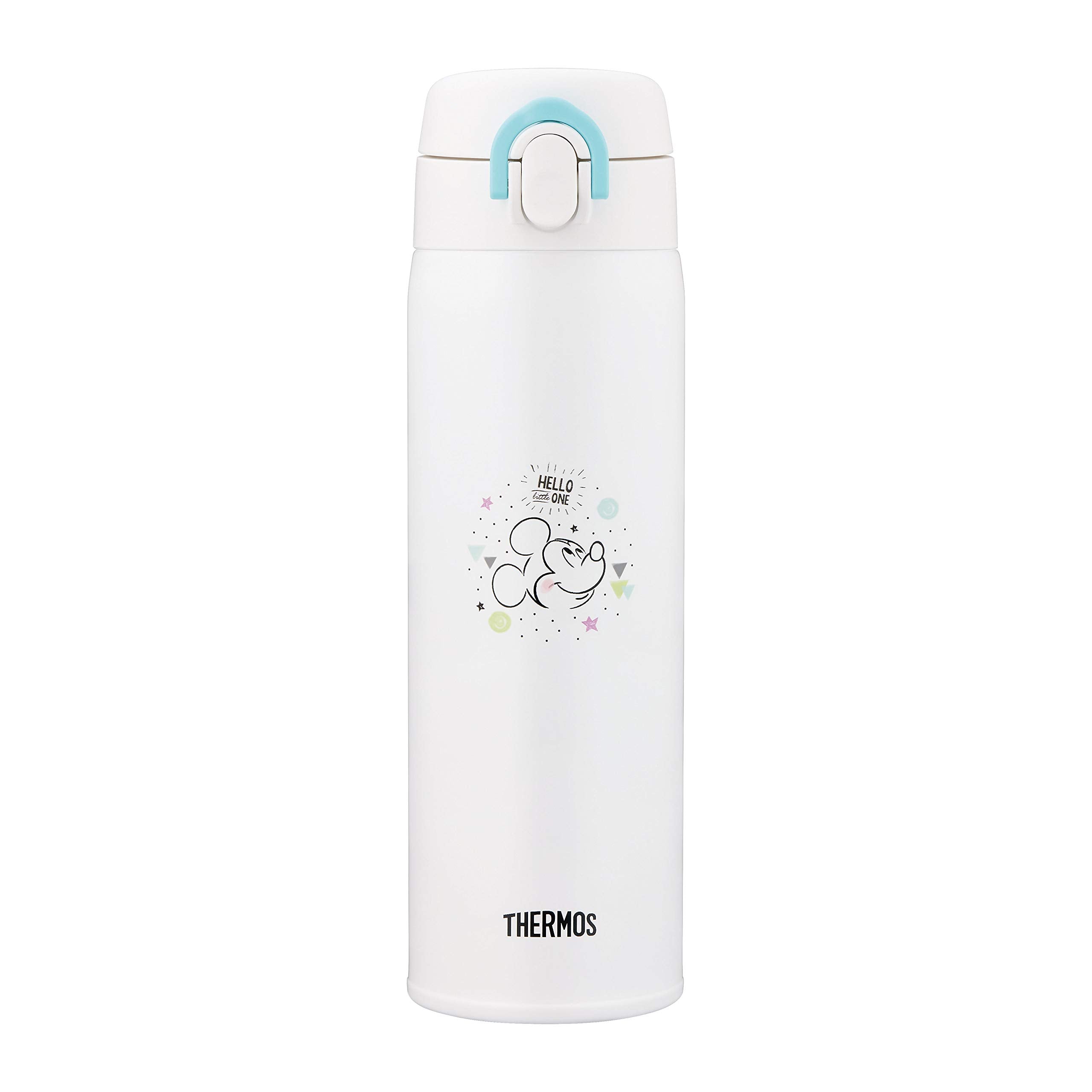 Thermos Jnx-501Ds Disney Mickey Stainless Steel 500ml Milk Preparation Bottle - Blue White