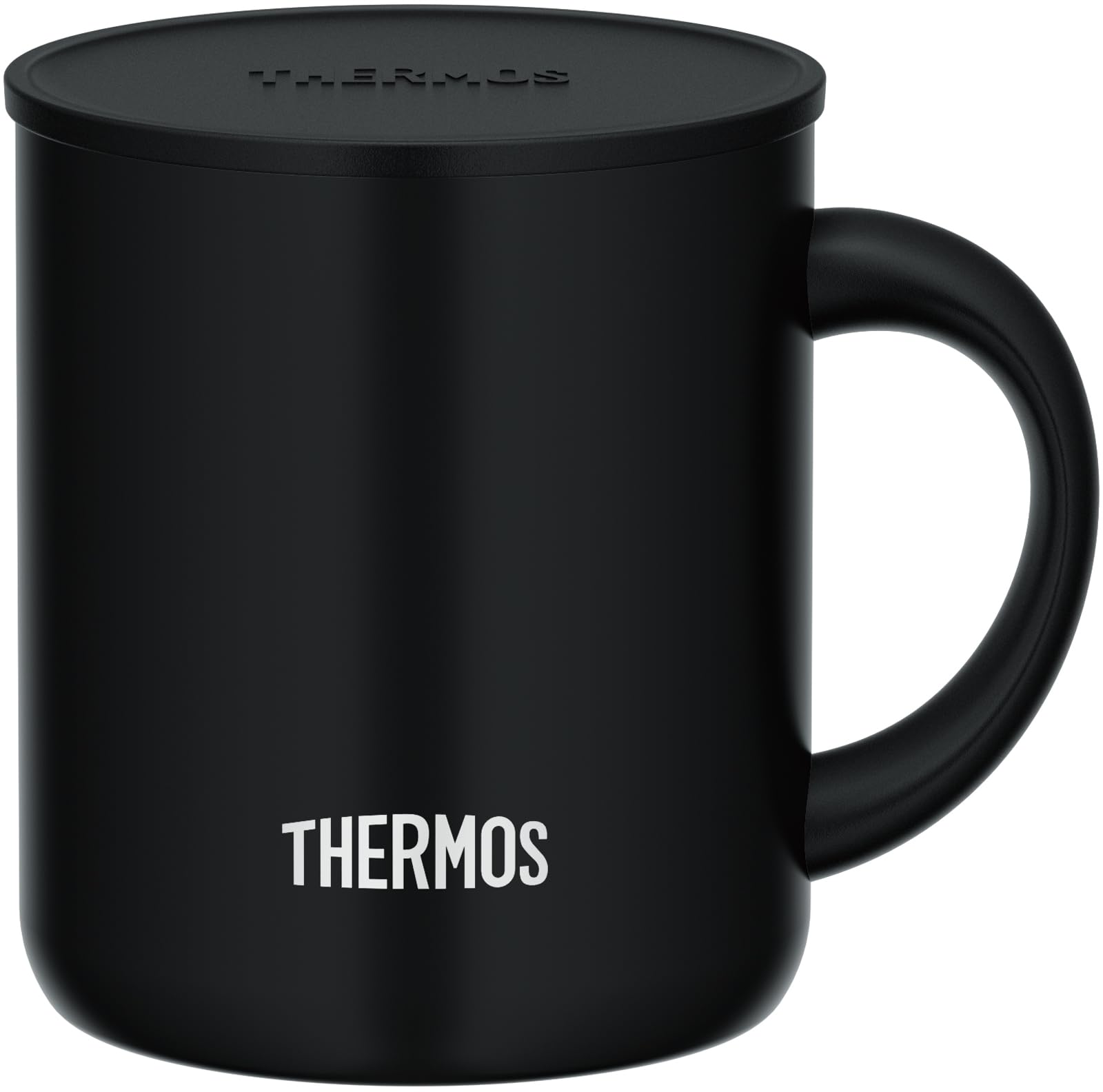 Thermos Brand 280ml Stainless Steel Vacuum Insulated Mug in Smoke Black