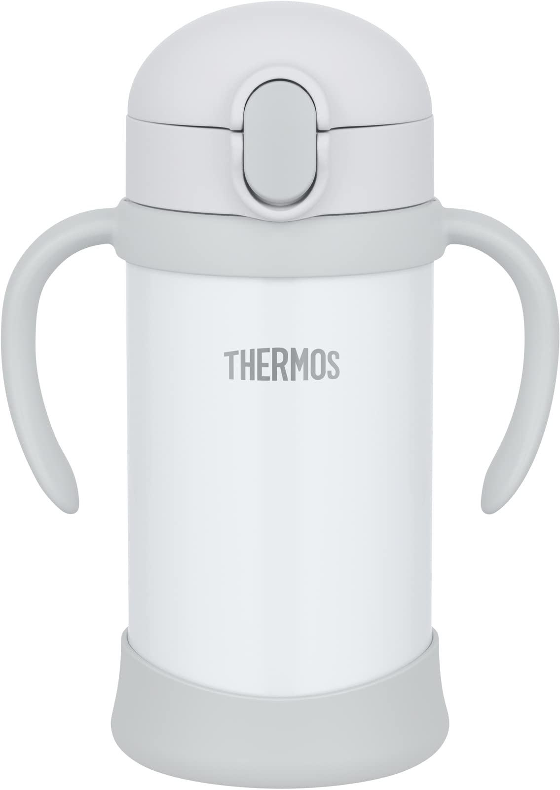 Thermos 350ml Baby Straw Vacuum Flask Mug in Gray