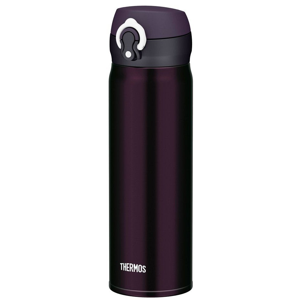 Thermos 0.5L Deep Purple Vacuum Insulated Mobile Mug - One-Touch Open JNL-500 DPL