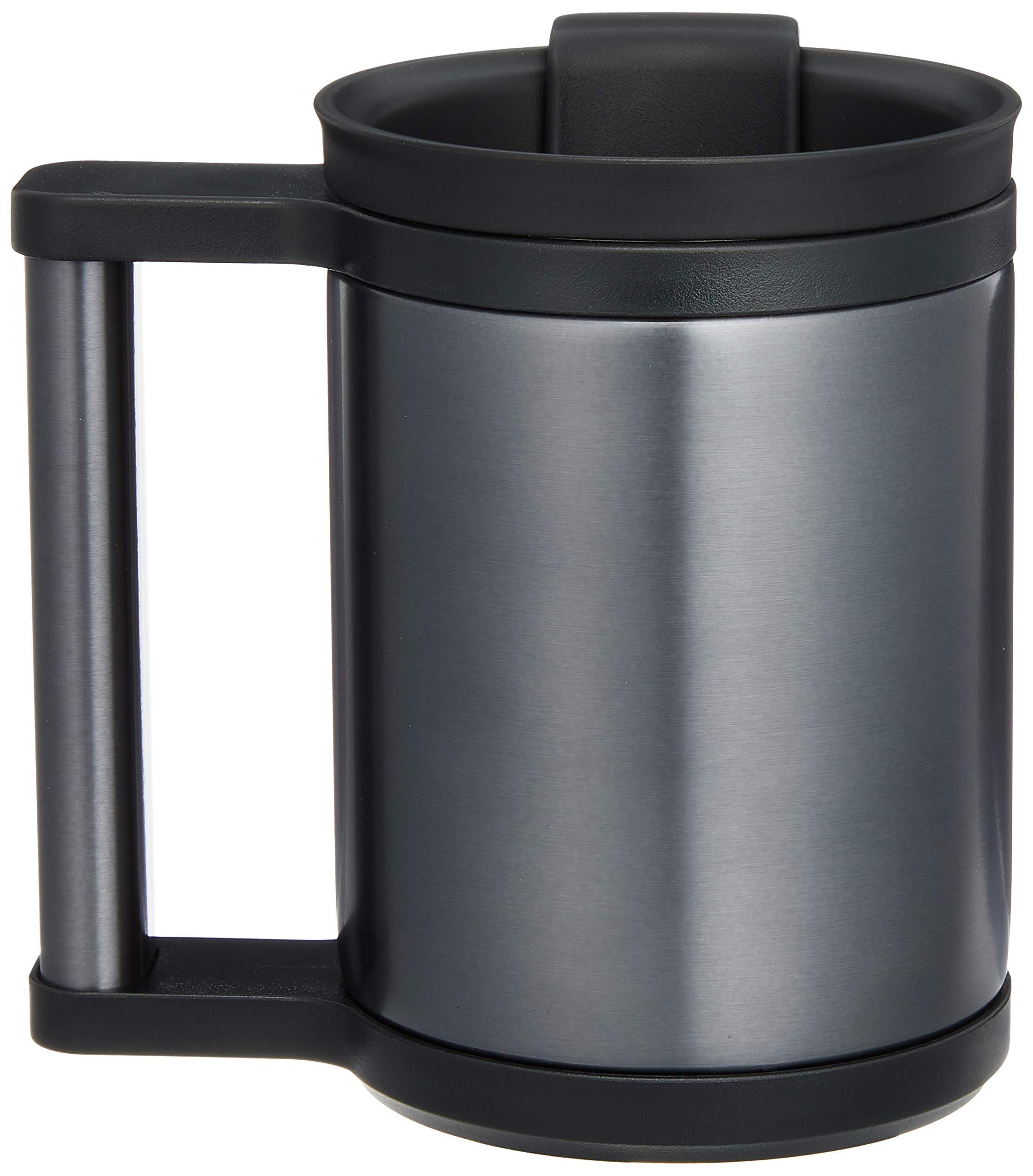 Thermos 280ml Black Vacuum Insulated Mug JCP-280C - Compact and Portable