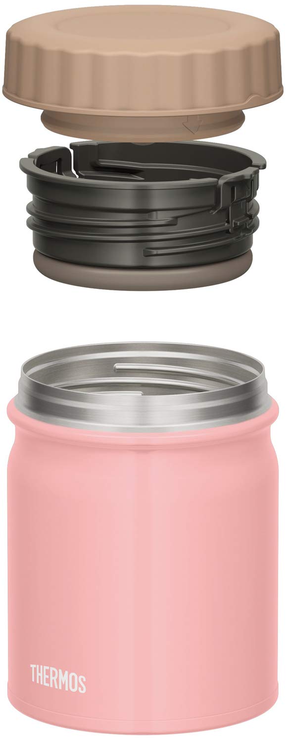 Thermos JBT-400 LP 400ml Vacuum Insulated Soup Jar in Light Pink