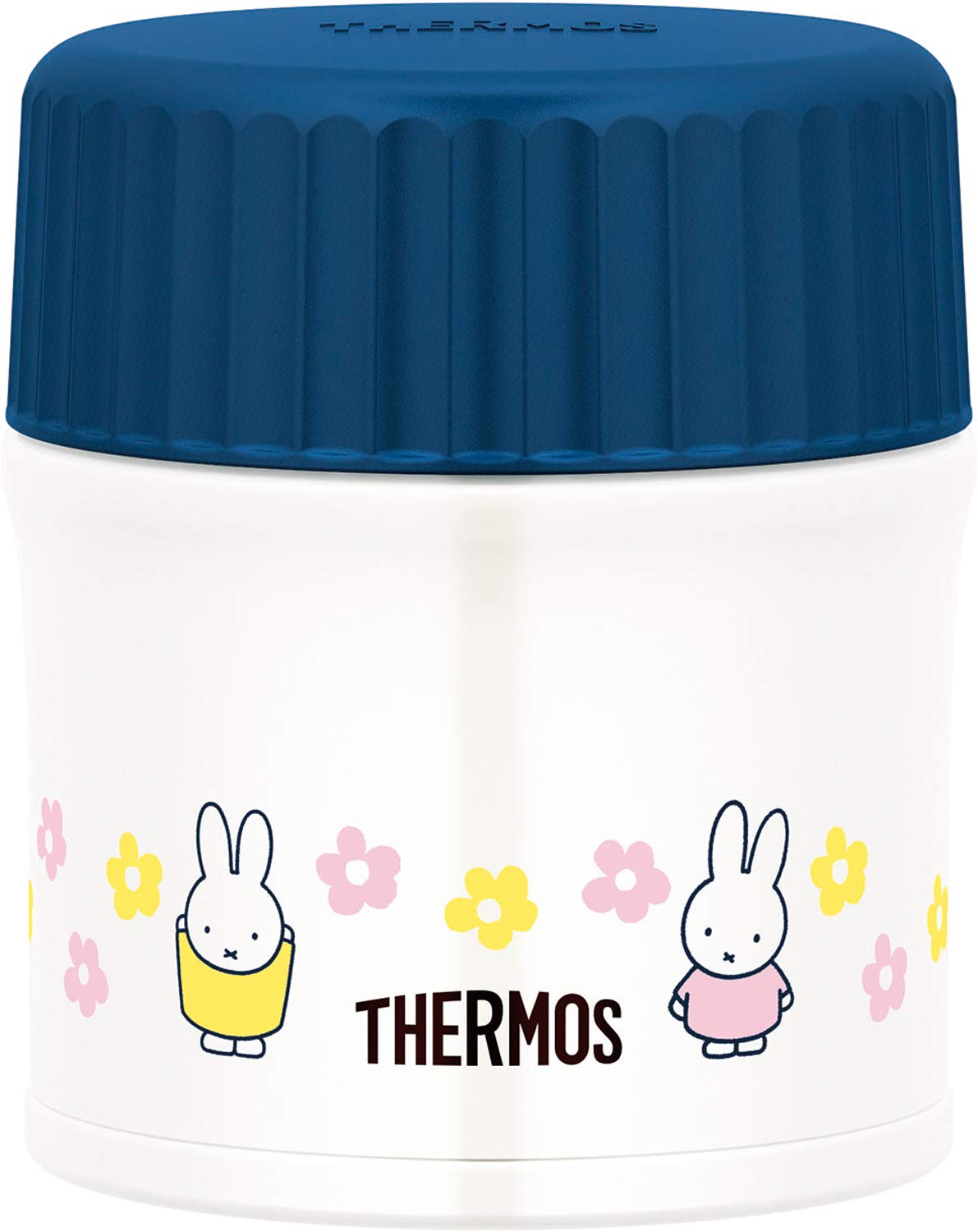 Thermos Miffy Navy Pink 300Ml Vacuum Insulated Soup Jar Jbu-300B Nv-P