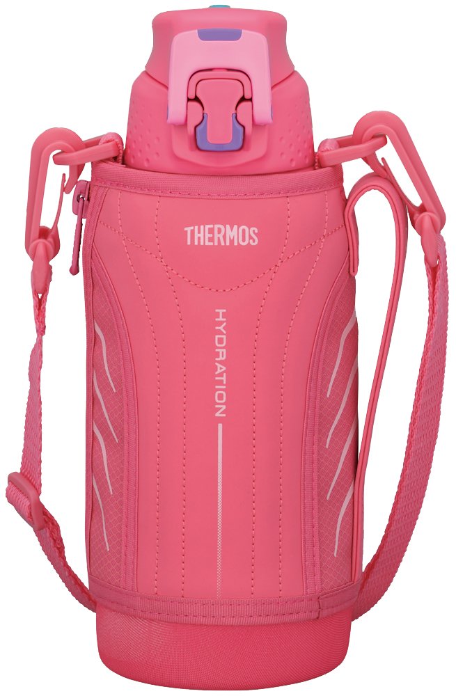 Thermos 0.8L Pink Vacuum Insulated Sports Bottle FFZ-800F P