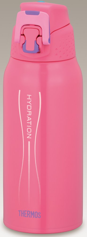 Thermos 0.8L Pink Vacuum Insulated Sports Bottle FFZ-800F P