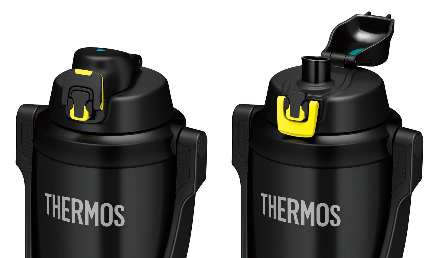 Thermos 3L Sports Jug - Vacuum Insulated Black Yellow - Model Ffv-3000 Bky