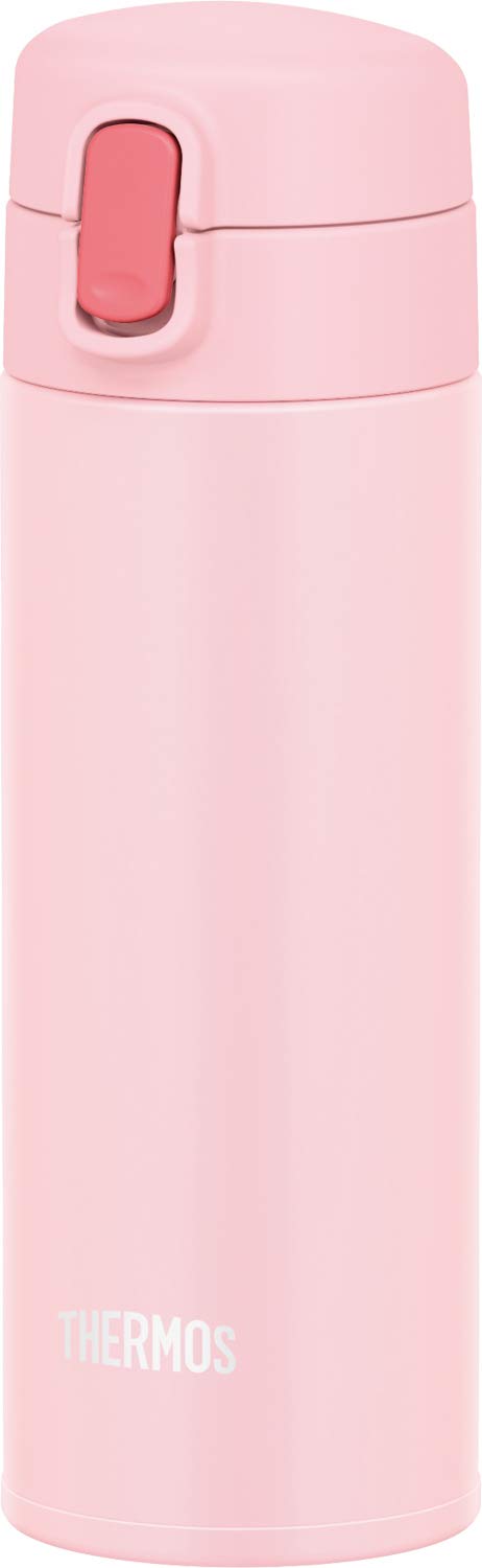 Thermos Fjm-350 Lp Light Pink Vacuum Insulated Straw Bottle 350ml Cold Storage