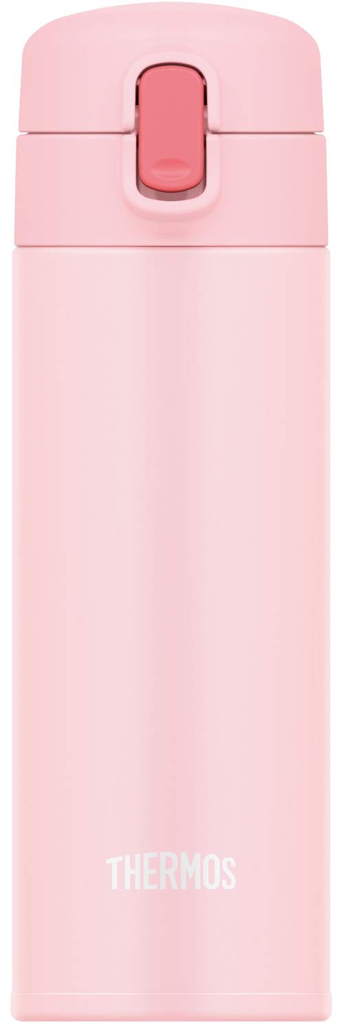 Thermos Fjm-350 Lp Light Pink Vacuum Insulated Straw Bottle 350ml Cold Storage