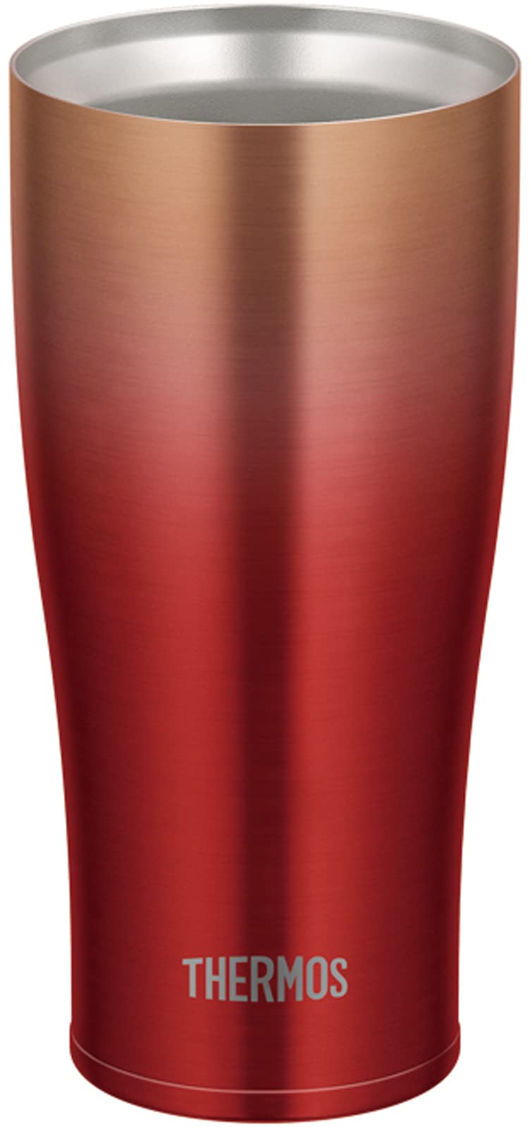 Thermos Japan Vacuum Insulated Tumbler 420Ml Red Gold Jde-421Ltd Rgd