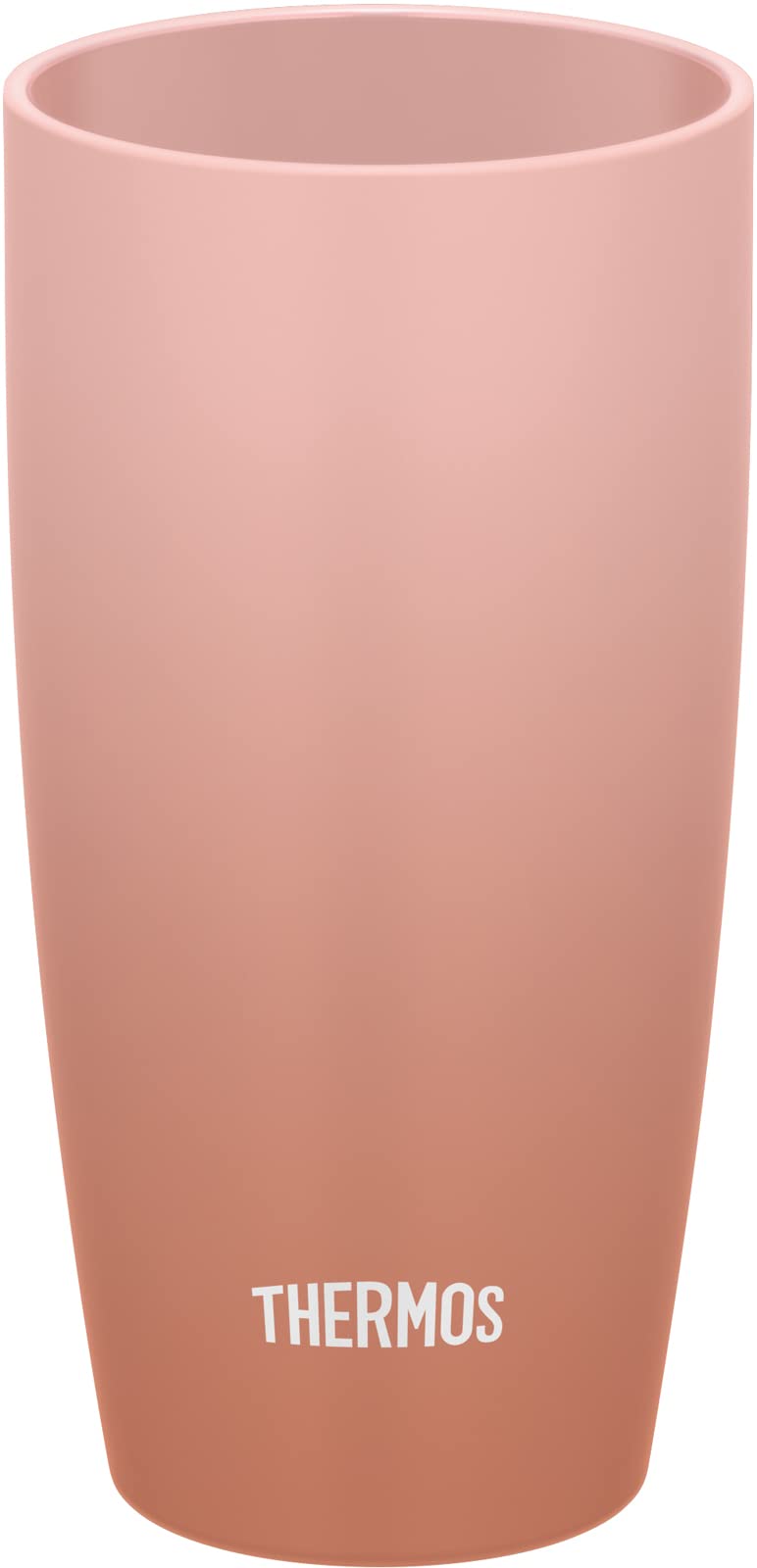 Thermos Brand JDM-421 Vacuum Insulated Tumbler 420ml in Rose Beige