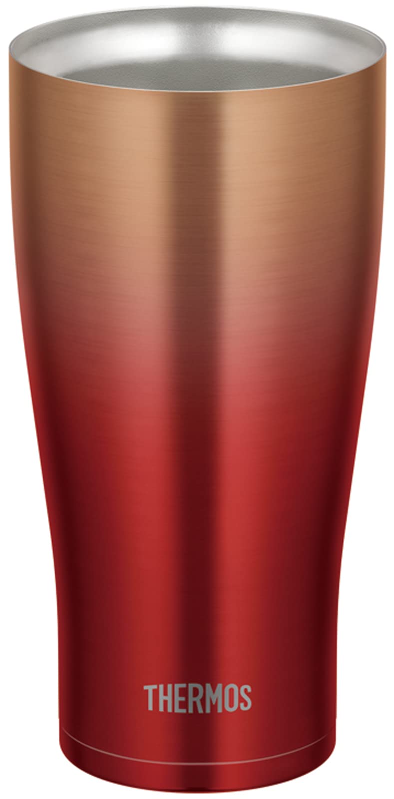 Thermos Japan Vacuum Insulated Tumbler 600Ml Red Gold Jde-601Ltd Rgd