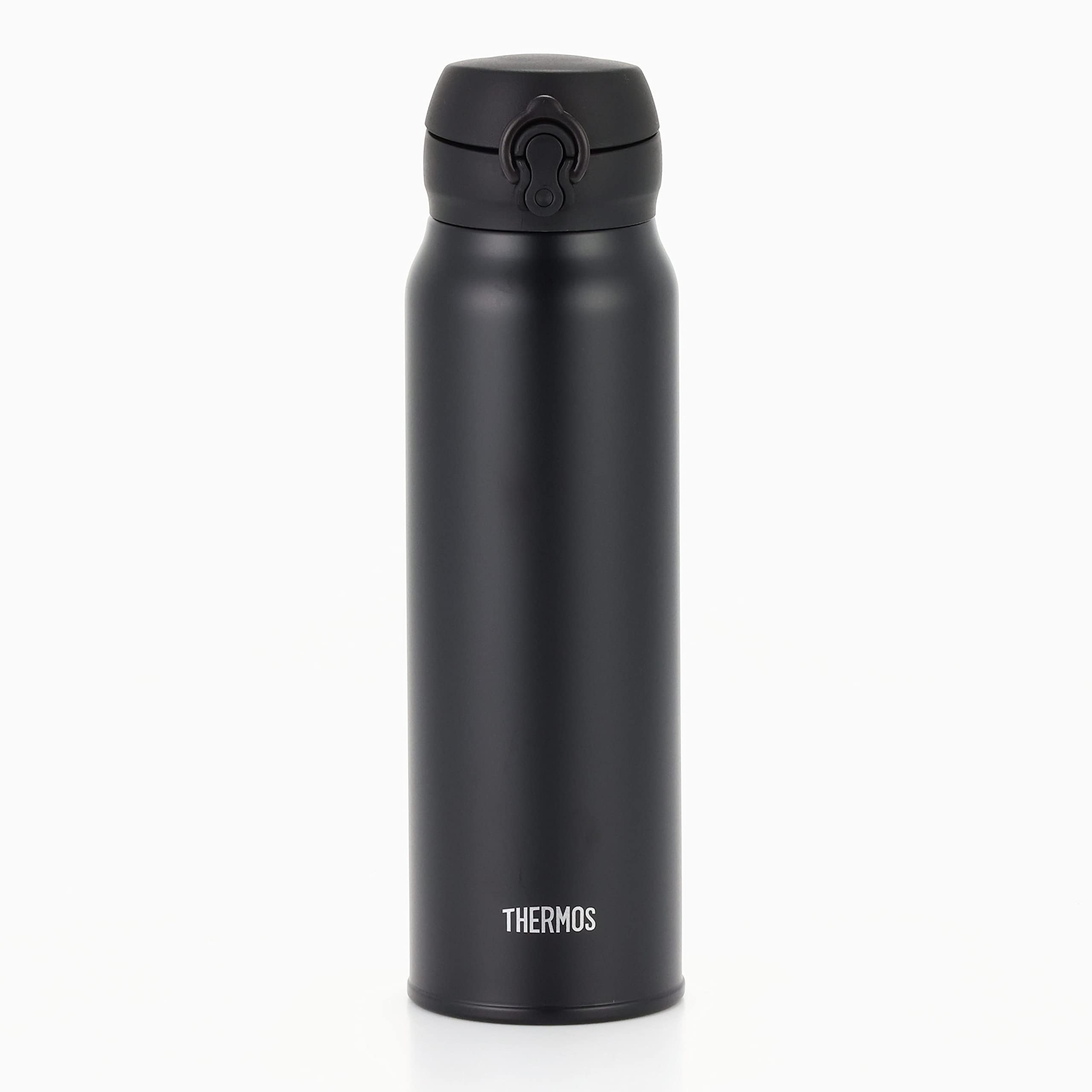 Thermos 750ml Vacuum Insulated Water Bottle in Deep Black - JNL-755 DPBK Model