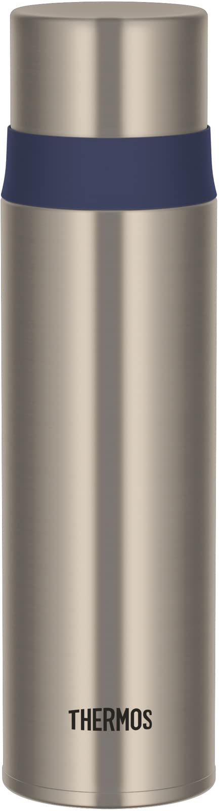 Thermos Blue Stainless Steel 500ml Water Bottle - Cup Type Ffm-502 Stbl