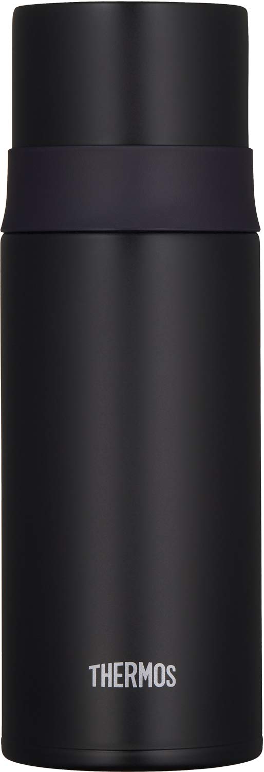 Thermos 350ml Stainless Steel Slim Water Bottle Matte Black - Ffm-351 Mtbk