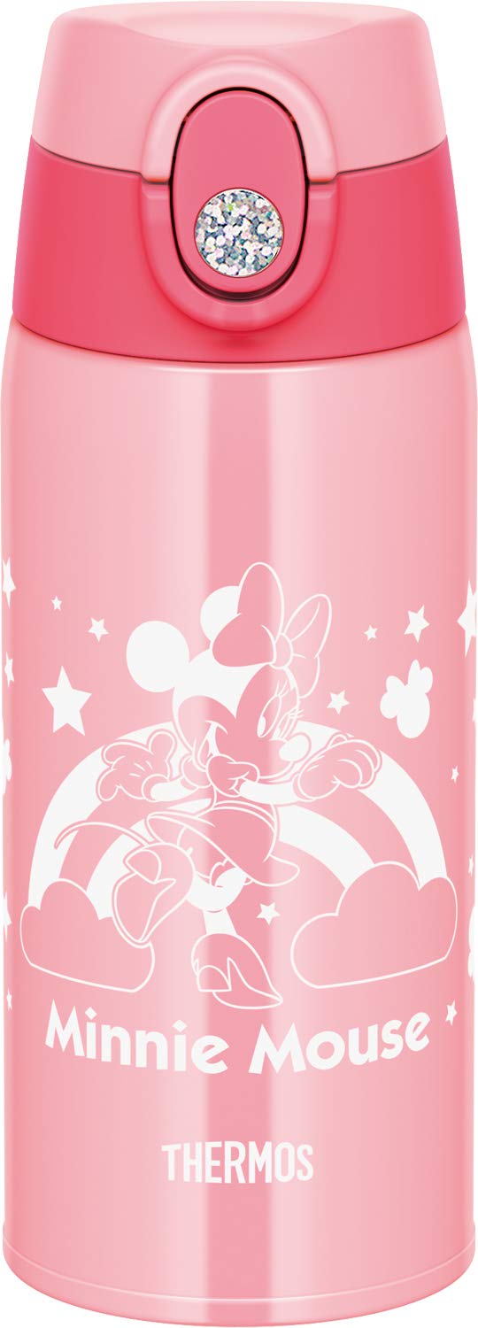 Thermos 0.64L Vacuum Insulated Water Bottle Minnie Pink 2-Way Series Fjo-600Wfds P